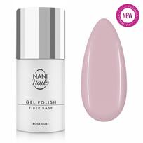 NANI gelinis lakas Fiber Base, 5 ml - Rose Dust