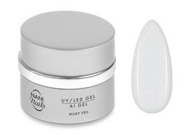 NANI UV/LED AI gelis 15 ml - Milky Veil