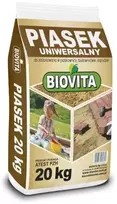 Švarus smėlis grindiniui ir smėlio dėžėms. Sertifikuotas! BIOVITA 20 kg