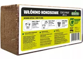 Biovita COCO durpių kokoso pluošto briketų kubeliai 650 g