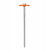 Tvirtinimo kaištis 30 cm varžte + plastikinis dangtelis 1 vnt. AK-SM20230/20BOX