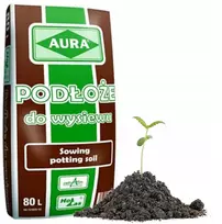 AURA profesionalus dirvožemio sėjos substratas 80 l