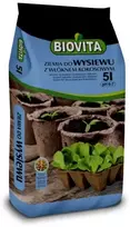 Kokosų pluošto sėjos dirvožemis 5 l Biovita