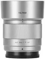 Objektyvas - Viltrox AF 56mm F1.7 Fuji X automatinis fokusavimas prime sidabrinis