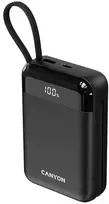 Išorinė baterija „Canyon OnPower 204“ 20000mAh, juoda