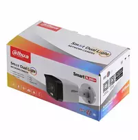 IP Saugumo Kamera - Dahua IPC-HFW1839TC-A-IL 8 MP, Naktinis Matymas 30m, PoE Metalinė Korpusas, IP67 Juoda