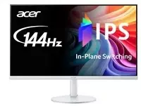 Monitorius ACER LCD SA273P1wmix,27" FHD IPS LED,144Hz,250nits,178/178,1ms,VGA,HDMI,Audio,Repro,VESA,Baltas