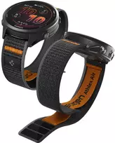 SPIGEN ATHLEX AIR GARMIN QUICK RELEASE 22 MM AKTYVUS Juodas/ORANŽINIS
