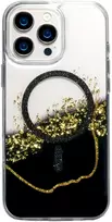 „Mocco“ epoksidinės dervos „Mag“ galinis dėklas, skirtas „Apple iPhone 17 Pro Max“.