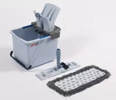 Rinkinys VILEDA Professional UltraSpeed Pro, 15 l, su wkładem r-MicroSpeed Max mop