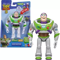 Mattel Disney Žaislų istorija 5 interaktyvi figūrėlė Buzz Lightyear Buzz Lightyear Interactables 18 cm EN