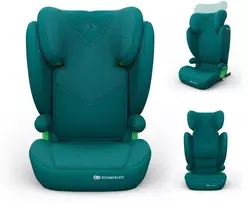 KINDERKRAFT automobilinė kėdutė JUNIOR FIX 2 PLUS, 100-150 cm., Žalias, KCJUFI20GREPL0N