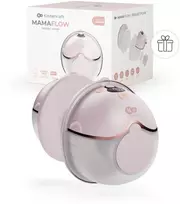 KINDERKRAFT viengubas nešiojamas elektrinis pientraukis MAMAFLOW, pink, KEMAFL00PNK0000
