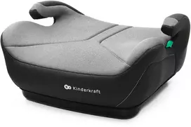 KINDERKRAFT automobilinė kėdutė I-BOOST 2, i-Size, pilka, KCIBOO02GRY0000