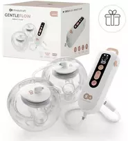 KINDERKRAFT dvigubas nešiojamas elektrinis pientraukis GENTLEFLOW, golden, KEGEFL00GLD0000