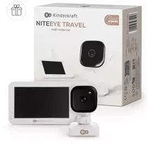 KINDERKRAFT mobili video auklė NITEEYE TRAVEL, Baltas, KENITR00WHT0000