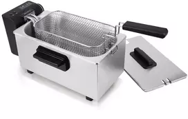 Gruzdintuvė Emerio fryer Single 3 L 2000 W Nerūdijantis plienas (DF-132653)
