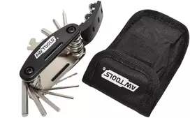 AW-Tools AWTOOLS DVIRAČIO RAKTŲ KOMPLEKTAS MULTITOOL 15w1