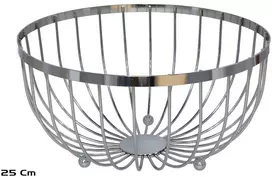 Metalinis vaisių dubuo, 25.00 x 25.00 x 13.00, KITCHEN&GO