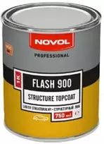 Novol Struktūriniai 1K dažai FLASH900 juodi 0.75 l