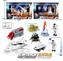 Dėlionė Kosmoso tyrinėjimo žaislų rinkinys vaikams Space Star