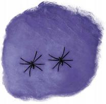 Violetiniai Halloweeno voratinkliai su 4 vorais, 60g