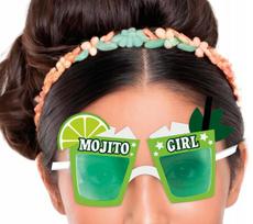 Impreziniai akiniai "mojito Girl" - linksmas vakarėlis ir fotosesija