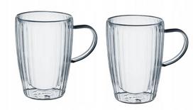 Ambition dvigubo stiklo puodelių rinkinys Curly, 450 ml, 2 vnt.