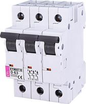 Automatinis jungiklis 3p D 63a 6ka Ac