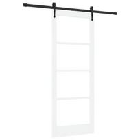 vidaXL Slankios durys Balta 83 x 211 cm