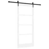vidaXL Slankios durys Balta 93 x 211 cm