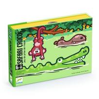 Kortų žaidimas - Safario krokodilai (LT,LV,EE,EN,RU), Djeco DJ05077