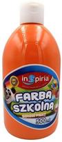 Inspiria mokykliniai dažai 500ml, oranžiniai