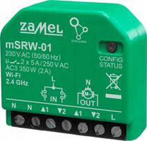 Zamel Supla Msrw-01: Wifi valdiklis ritininėms užuolaidoms, valdomas programėle