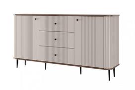 Komoda Bogart Vesper 160, smėlio spalvos/ruda