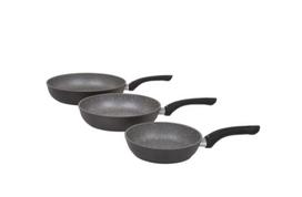 Ambition keptuvių komplektas Magnat Stone Qualum Basic, 20, 26, 30 cm, aliuminis