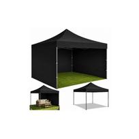 Sodo palapinė Express – prekybos ir maitinimo paviljonas, 3x3 m, juodos sp.