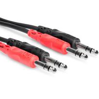 Hosa CSS-203 Dual 6.3mm TRS - Dual 6.3mm TRS Cable 3m