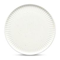Baltos spalvos desertinė lėkštė ø 21 cm Ora Gloss – Salt&Pepper