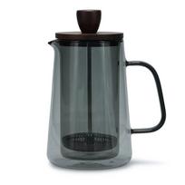 Pilkos spalvos iš stiklo kavinukas 350 ml Luma – S|P Collection