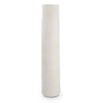 Baltos spalvos iš keramikos aukšta vaza (aukštis 50 cm) Cone – S|P Collection
