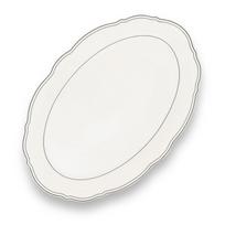Iš Kinijos kaulinio porceliano padėklas 20,5x31,5 cm Odette – S|P Collection
