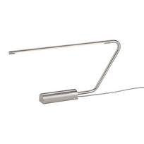 Sidabrinės spalvos stalinis šviestuvas LED (aukštis 33 cm) Olea – Trio Select