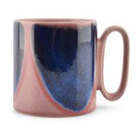 Mėlynos spalvos/rožinės spalvos iš molio puodelis 390 ml Paint – Salt&Pepper