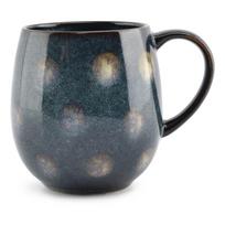 Mėlynos spalvos iš molio puodelis 430 ml Muggies – Salt&Pepper
