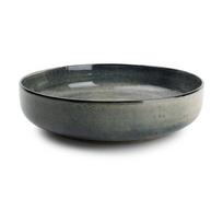 Žalios spalvos/mėlynos spalvos skirta serviravimui iš akmens masės lėkštė ø 28 cm Meridian – Salt&Pepper