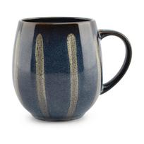 Mėlynos spalvos iš molio puodelis 430 ml Muggies – Salt&Pepper