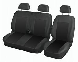Automobilio sėdynių užvalkalas Compass VAN, juoda sp., 5 vnt.