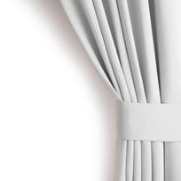 Prekė su pažeista pakuote. Užtemdanti užuolaida Restilo Blackout, balta sp., 140 cm x 245 cm