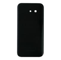 Galinis dangtelis Samsung A520 A5 2017 juodas (su kameros stikliuku) OEM